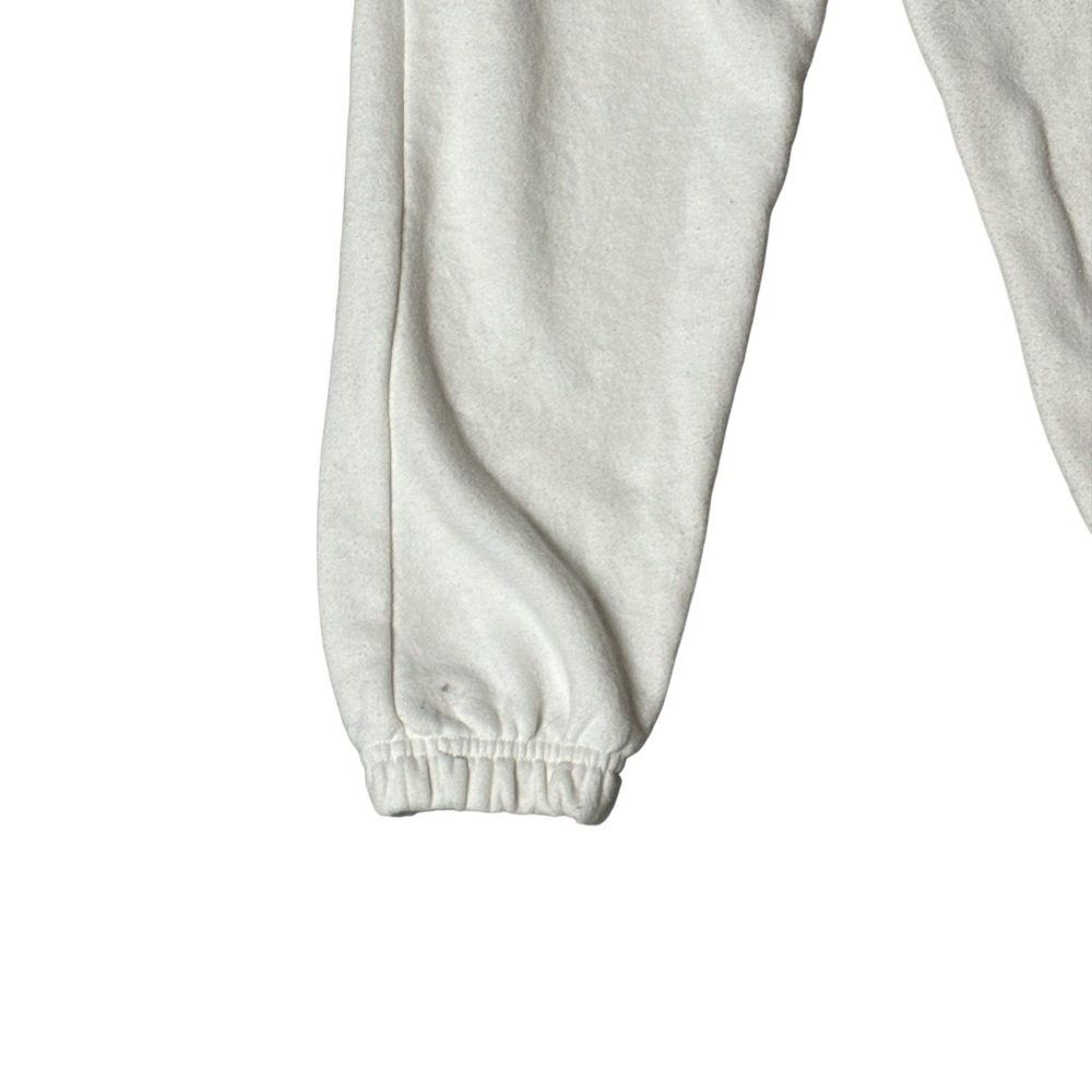 Zara, White Joggers, Youth Size 8, Front Side Pockets, Terry Cloth Inside - Picture 2 of 5